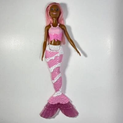 13.5 英寸 2017 美泰芭比娃娃 Dreamtopia 粉红色美人鱼 — 第 1/3 张图片
