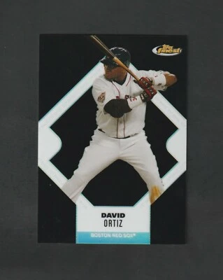 2006 Topps Finest David Ortiz #95 ~ Black Refractor!   ~ Red Sox HOF!!!   RARE - Image 1 of 2