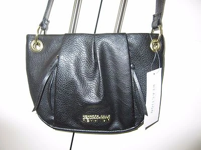 Ladies Kenneth Cole Reaction Black Cross Body Bag (NEW with tags) - Image 1 of 4