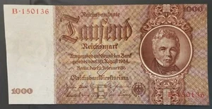 GERMANY 1000 REICHSMARK 1936 P-184  UNC - Picture 1 of 2