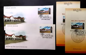 India - "BISHOP COTTON SCHOOL, SHIMLA" 2 FDC + 2 Brochures 2009 - Picture 1 of 13