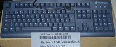 *NEW* German & American Keyboard For MAC OR PC USB - Foreign Keyboard - Germany - Image 1 of 2