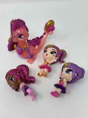 Lote de 4 Muñecas Hatchimals Pixies Pixie Rider Pixie Dragón Rosa Foto 1 de 4