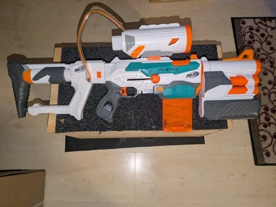 Nerf Tri Strike Gun Pistole Blaster Modulus Elite Mega Hasbro - Bild 1 von 3