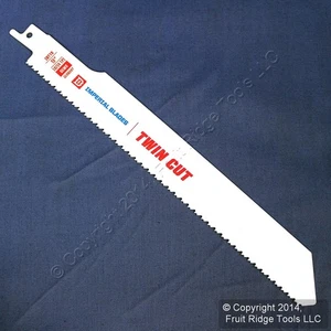 Imperial 9" Twin-Cut Bi-Metal Reciprocating 10/14 TPI Cutting Saw Blade IBTT9 - Picture 1 of 4