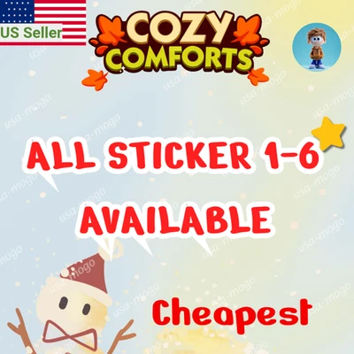 Pegatinas Monopoly Go 1⭐- 6⭐(TODAS LAS PEGATINAS DISPONIBLES) MEJOR PRECIO 📌 Foto 1 de 2