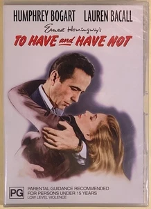 TO HAVE AND HAVE NOT - DVD, HUMPHREY BOGART, AUST REGION 4, SEALED BRAND NEW - Bild 1 von 1