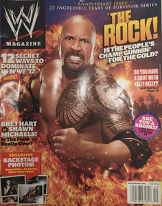 WWE Magazine December 2011 The Rock - Foto 1 di 13