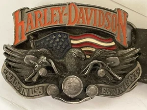 harley davidson belt buckle - Picture 1 of 5