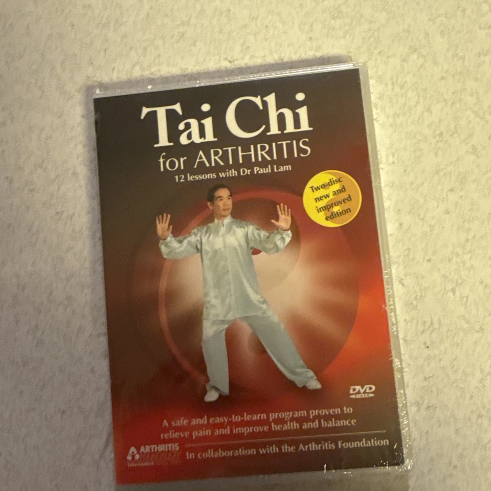 Tai Chi for Arthritis 12 Lessons With Dr Paul Lam DVD 2 Disc Set