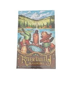 River Valley Glassworks - Animal Tile Placement Board Game #PSZ1123-Allplay. New - Picture 1 of 2
