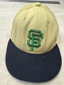 Cappello Berretto San Francisco Giants Fitted Uomo 7 1/2 MLB 2010 Campioni del Mondo Nuova Era - Foto 1 di 9