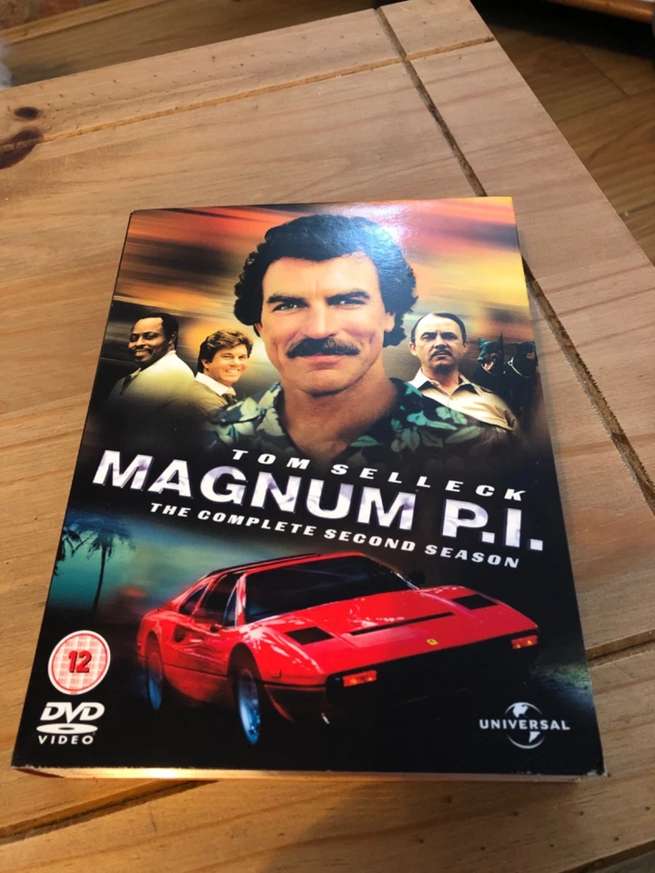 MAGNUM P.I. COMPLETE SECOND SEASON 2 DVD SET SELLECK GREAT CONDITION - Image 1 of 2