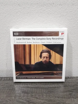 Lazar Berman: the Complete Sony Recordings by Lazar Berman (CD, 2016) New Sealed - Image 1 of 2