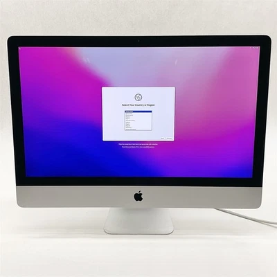 Apple iMac 17,1 A1419 2015 Intel Core i5 6500 3.20GHZ 16GB 1TB HDD OSX Monterey - Image 1 of 4
