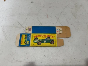 Matchbox #19 Louts Race Car EMPTY BOX - Picture 1 of 3