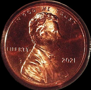 2021 - P  Lincoln Shield Cent # 6 “Spike Head” error - Picture 1 of 3