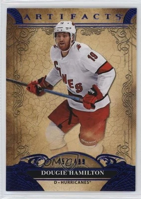 2020-21 Upper Deck Artifacts Blue Sapphire /499 Dougie Hamilton #64 - Image 1 of 2