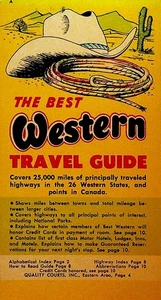 Guía de viaje Best Western moteles años 50 - Imagen 1 de 4