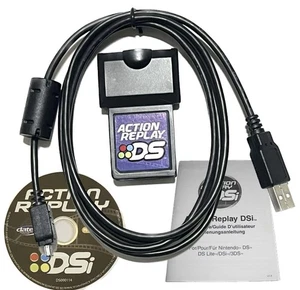 Action Replay DSi Pokemon Cheats Nintendo DSLite DSi +Kabel +Anleitung +Software - Bild 1 von 16