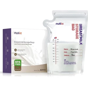 80 Stück Muttermilchbeutel, 250ml BPA-frei Muttermilch Aufbewahrung bag, Milc... - Bild 1 von 11