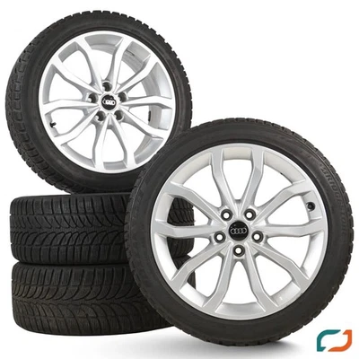 Original Audi A4 S4 8W Winterräder Winterreifen 18Zoll 8W0601025ED 225/45R18 95H - Bild 1 von 4