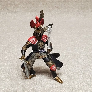 PAPO 2004 Príncipe de las Tinieblas con Espada Figura Histórica Midievil Retirada Negra - Imagen 1 de 6