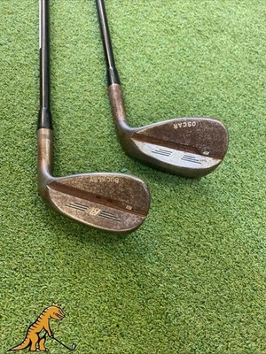 Tour Issue Titleist Vokey SM8 Raw Wedge Set 50*, 56* Dynamic Gold Tour Issue  - Image 1 of 4