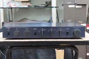(Free Shipping) intage Yamaha C-2 Stereo Control Amplifier, Operation Confirmed. - Picture 1 of 9