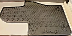 Jeep Renegade Floor Mat Front Driver Black 73564930 - Picture 1 of 5