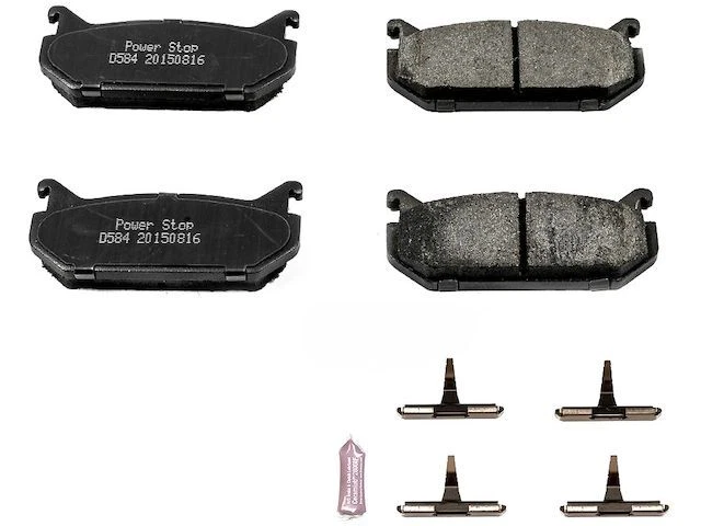 Conjunto de pastilhas de freio traseiras para 93-02 Ford Mazda Probe 626 MX6 JD74M5 - Imagem 1 de 1