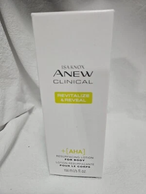 Loción corporal Avon Isa Knox Anew Clinical Revitalize + Reveal AHA 5 fl. oz. Foto 1 de 4