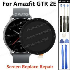 Wyświetlacz do inteligentnego zegarka Amazfit GTR 2E GPS 46,5 mm ekran szkło części naprawcze nowy - Zdjęcie 1 z 3