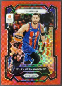2023-24 Panini Prizm Turkish Airlines Euroliga Red Power/75 Willy Hernangomez - Imagen 1 de 2