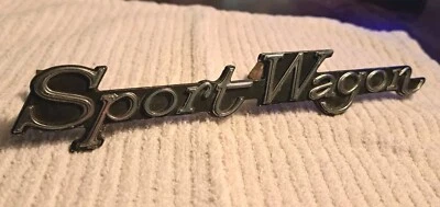 Buick Skylark 1968 1969 camioneta deportiva parrilla emblema OEM insignia de escritura con accesorios Foto 1 de 4