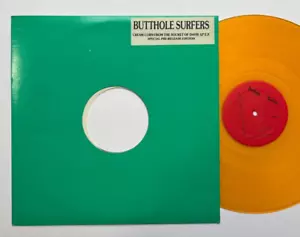 Butthole Surfers nur DJ gelb Vinyl Vorveröffentlichung 4 Track 12" LP Hype Aufkleber - Bild 1 von 1