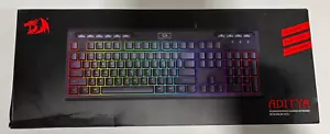 Redragon K513 RGB Membrane Gaming Keyboard Standard 104 Keys - Picture 1 of 3