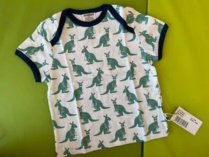 Shirt mit Känguru von 🍀 loud + proud 🍀 Gr. 74/80 NEU - Bild 1 von 3