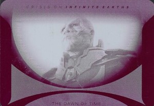 Cryptozoic CZX Crisis on Infinite Earths Magenta Printing Plate Base Card #31