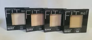 powder FIT me set+smooth for normal to dry skin sponge+mirror inside maybelline - Picture 1 of 11