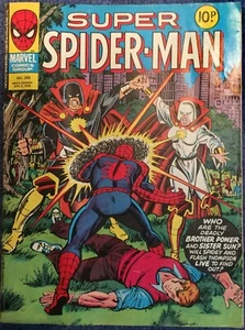 SUPER SPIDER-MAN COMIC #269-SIGNIERT NICHOLAS HAMMOND-MARVEL COMICS UK-MODOK-KANG - Bild 1 von 7