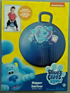 Blue's Clues Gummiball Hopper Nickelodeon 2021 Übung Hüpfen Spielen Spaß 15" - Bild 1 von 2