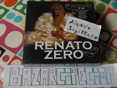 6 Cd Renato Zero La Mia Favola Nuovo Sigillato Cofanetto Box - Immagine 1 di 2