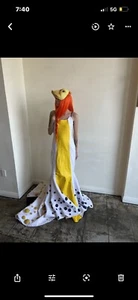 Plastic Rubber Gown  Sz M Wedding - Picture 1 of 2