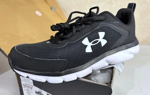 Under Armour Assert Youth Running Shoes Black Size 6Y 3024633 New in Box - Imagen 1 de 5