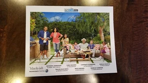 2015 D23 EXPO DISNEY ABC PROMO CARD PHOTO BLACKISH ANDERSON ROSS FISHBURNE BROWN - Picture 1 of 1