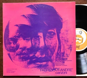 Fabrizio De Andrè - CANZONI - LP ITA 1978 Ricordi SMRL6233 - VINILE EX - Foto 1 di 7