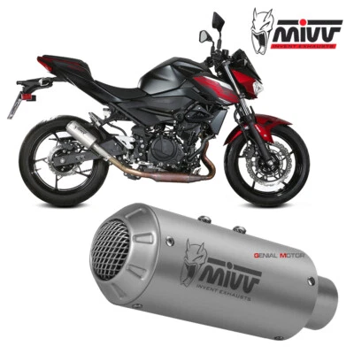 Terminale Scarico MIVV MK3 Inox per KAWASAKI Z 400 2019   2023 - Immagine 1 di 4