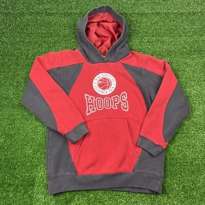 Rare Vintage Y2K Nike Hoops Basketball Sports Hoodie Youth Medium 10-12 - 19x23 - Picture 1 of 20