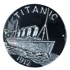 Titanic Aluminium Sign Plaque Door Wall House Gate Garden Cruise Ship Boat - Picture 1 of 1